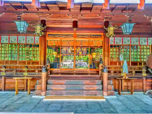 溝旗神社（肇國神社）の本殿・本堂