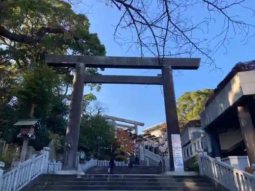 伊勢山皇大神宮の鳥居