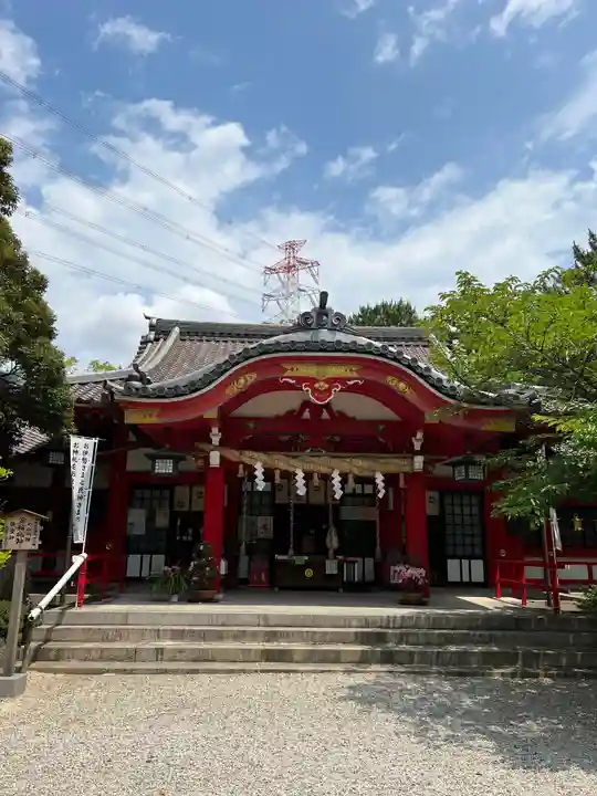 市原稲荷神社の本殿・本堂