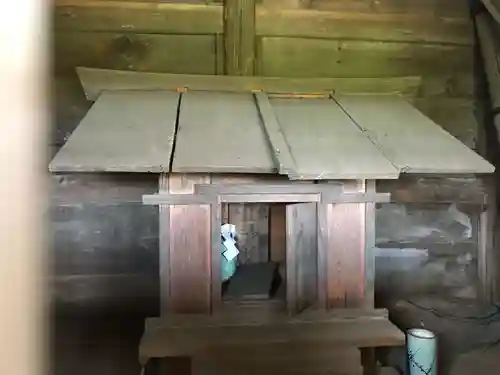 神社(名称不明)の本殿・本堂