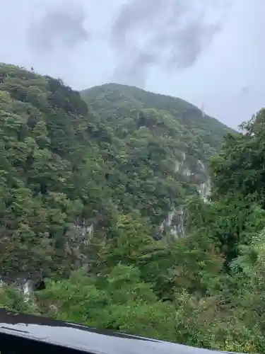 楯岩鬼怒姫神社の景色