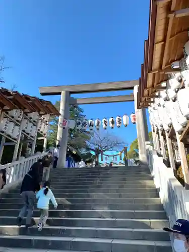 伊勢山皇大神宮の鳥居