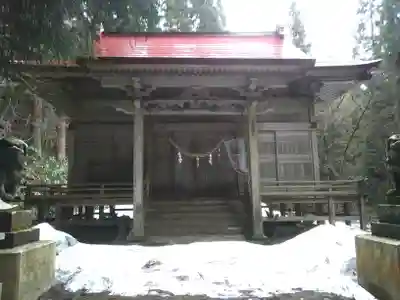 梅内神社の本殿・本堂