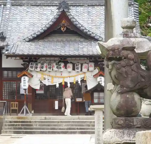 廣瀬神社の本殿