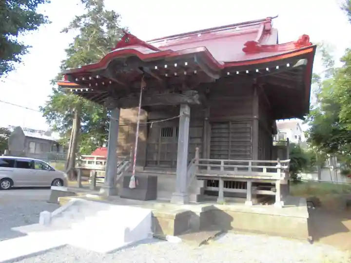 白山神社の本殿・本堂