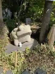 山宮浅間神社の狛犬