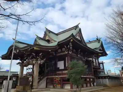 諏訪神社の本殿・本堂