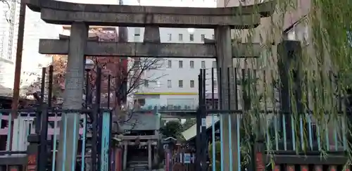 柳森神社の鳥居
