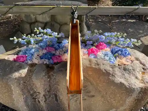 都波岐奈加等神社の手水舎