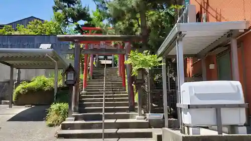 新潟大神宮の鳥居