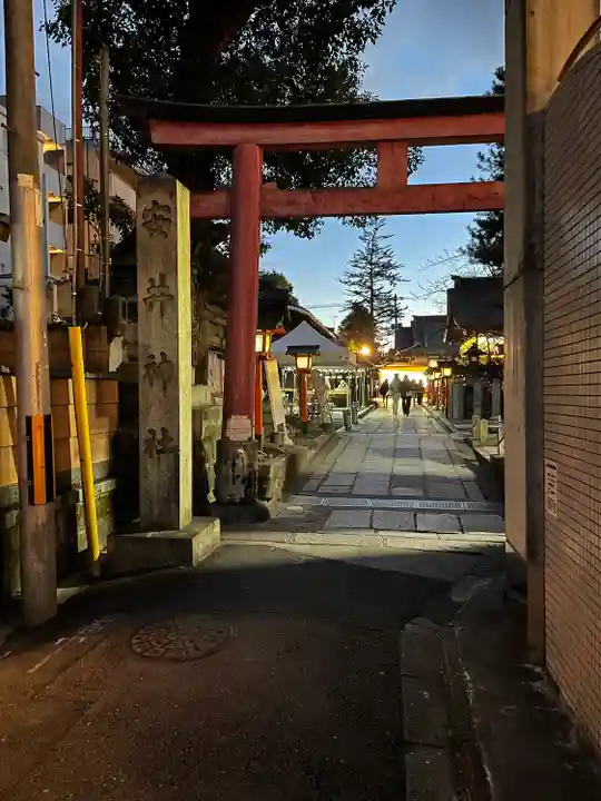 安井金比羅宮の鳥居