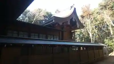 手子后神社の本殿・本堂