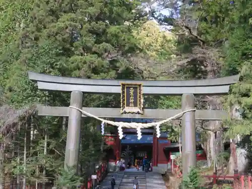 日光二荒山神社の鳥居