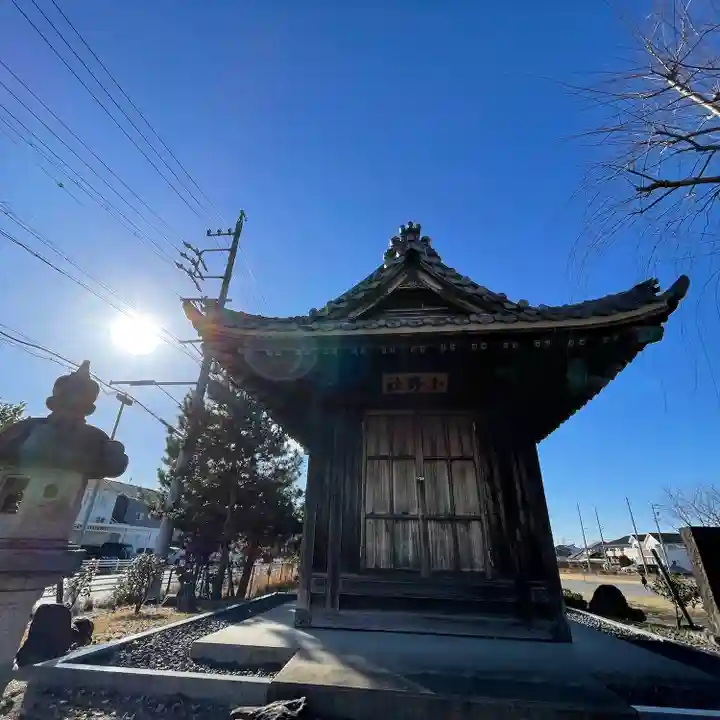 小野社(松河戸町)の本殿・本堂