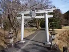 入鹿八幡宮の鳥居