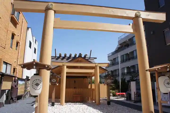 【閉業】小石川大神宮の鳥居