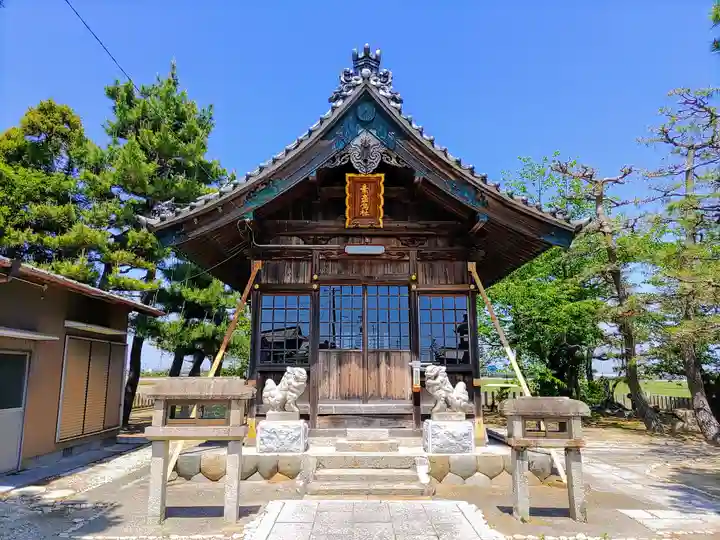 素盞烏社(桴場)の本殿・本堂