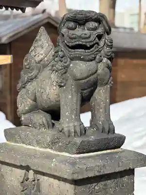 札幌諏訪神社の狛犬