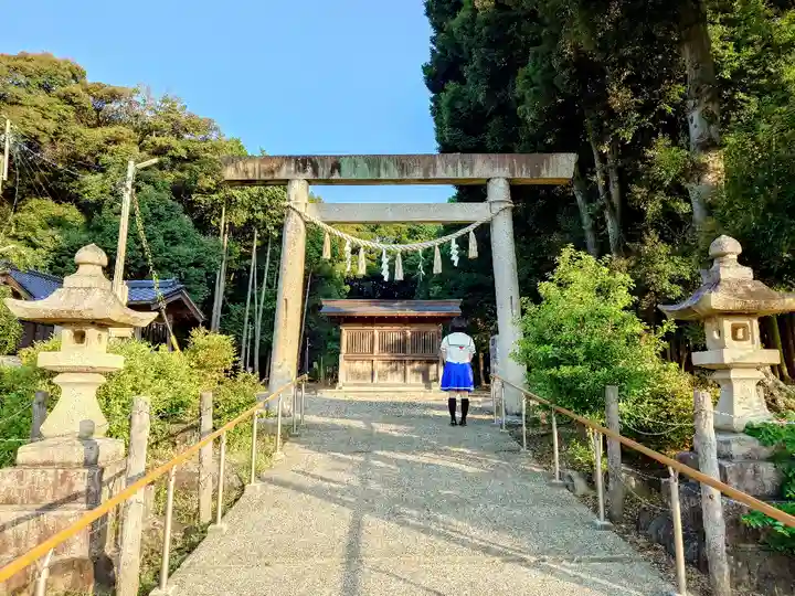 五社神社の鳥居