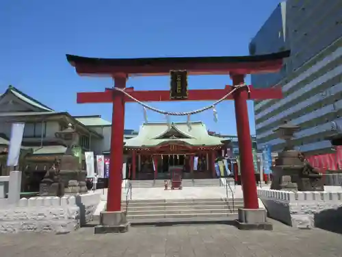 東京羽田 穴守稲荷神社の鳥居