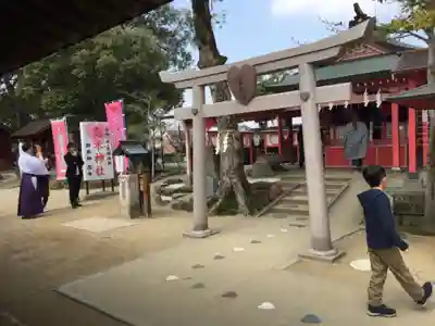 水田天満宮の鳥居
