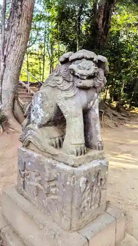 七百餘所神社 の狛犬