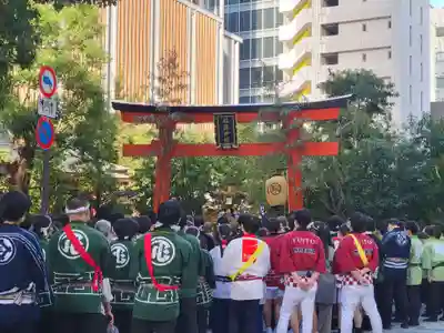 福徳神社（芽吹稲荷）のお祭り