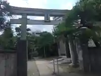 中田出世稲荷神社の鳥居