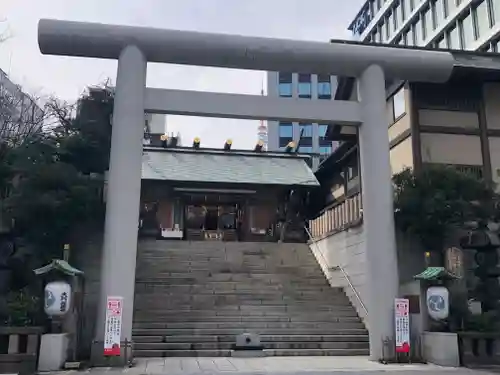 芝大神宮の鳥居