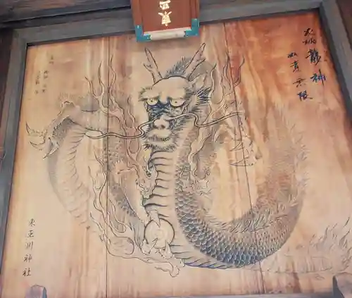 東玉川神社の芸術