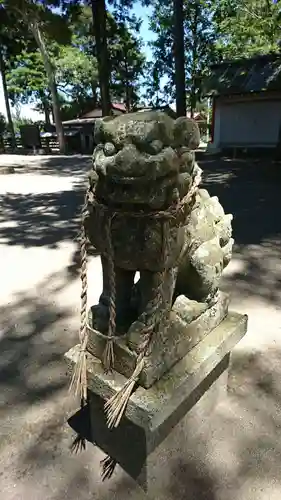 南宮神社の狛犬