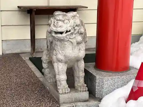 発寒神社の狛犬