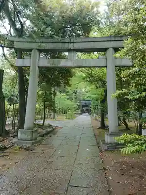 赤坂氷川神社の鳥居