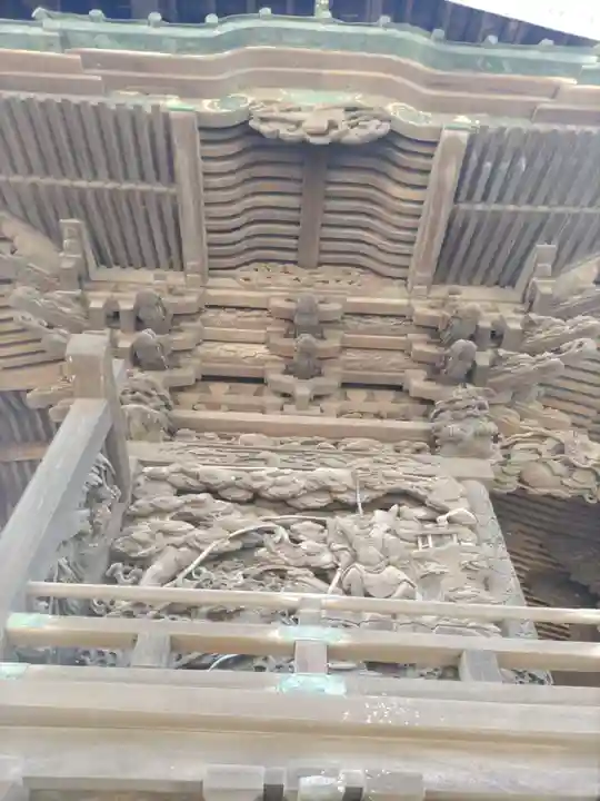 舎人氷川神社の芸術