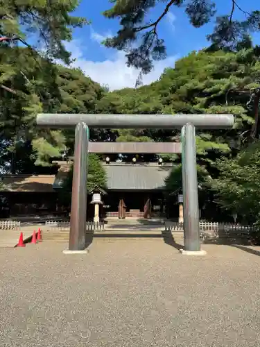 埼玉縣護國神社の鳥居