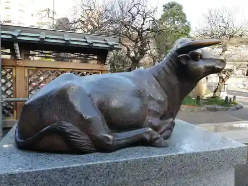 湯島天満宮の狛犬