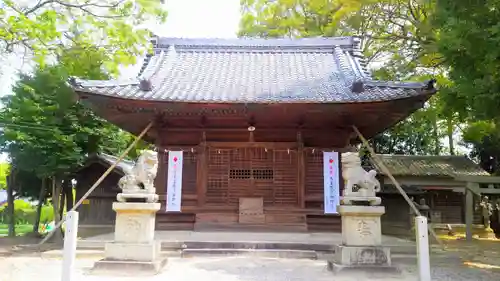 和志取神社の本殿