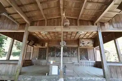 嘉川八幡宮の本殿・本堂