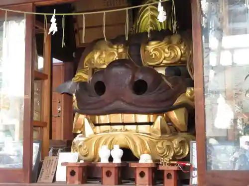 波除神社（波除稲荷神社）の狛犬