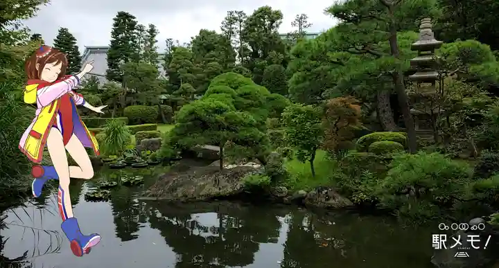 題経寺(柴又帝釈天)の庭園