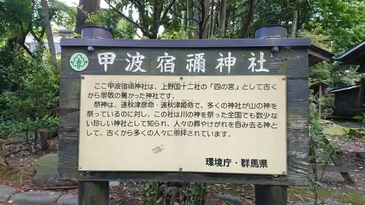 甲波宿禰神社のその他建物