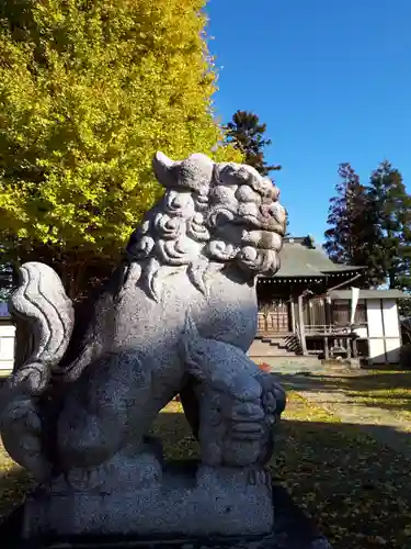 八幡神社の狛犬