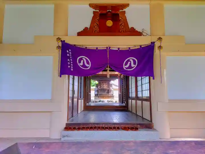 八幡社(鍜治ケ一色)の本殿・本堂