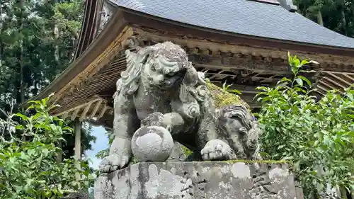 浪高山　東善院　光清寺の狛犬