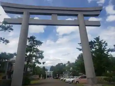 福井県護国神社の鳥居