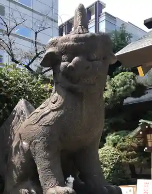 芝大神宮の狛犬