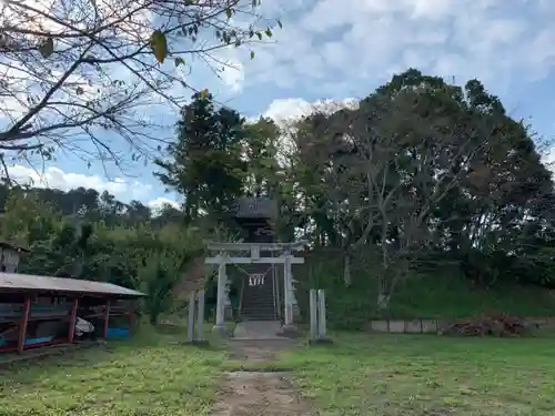 阿部神社の鳥居