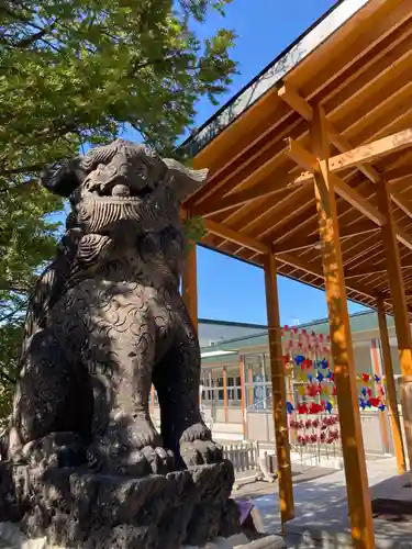 発寒神社の狛犬