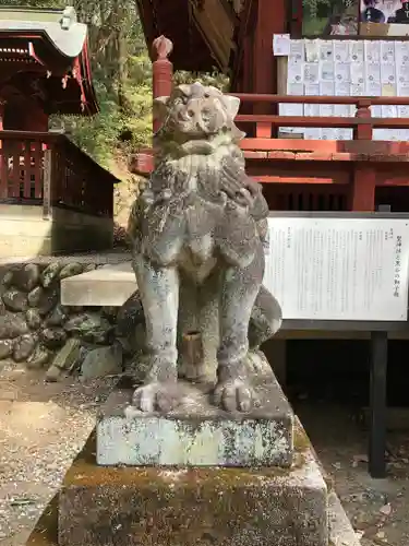 聖神社の狛犬