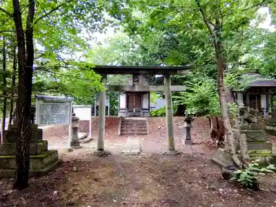 永山神社の鳥居